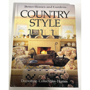 2 BHG Books Country Style American Patchwork Quilting Hardback Better Homes VTG